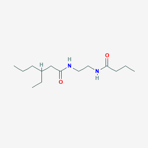 N-(2-Butanamidoethyl)-3-ethylhexanamide