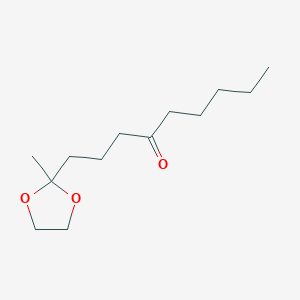 1-(2-Methyl-1,3-dioxolan-2-YL)nonan-4-one