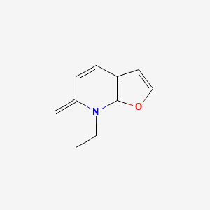 7-Ethyl-6-methylidene-6,7-dihydrofuro[2,3-b]pyridine