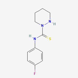 N-(4-Fluorophenyl)tetrahydropyridazine-1(2H)-carbothioamide