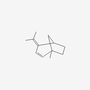 1-Methyl-4-(propan-2-ylidene)bicyclo[3.2.1]oct-2-ene