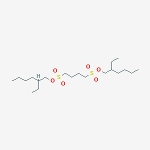 molecular formula C20H42O6S2 B14563818 Bis(2-ethylhexyl) butane-1,4-disulfonate CAS No. 61660-44-4