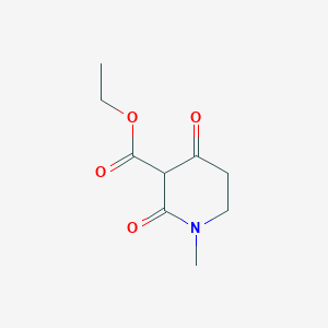 molecular formula C9H13NO4 B1456388 Ethyl 1-Methyl-2,4-dioxopiperidine-3-carboxylate CAS No. 93758-44-2