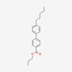 Propyl 4'-pentyl[1,1'-biphenyl]-4-carboxylate