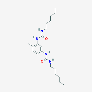 N,N'-(4-Methyl-1,3-phenylene)bis(N'-hexylurea)