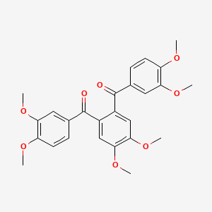 Methanone, (4,5-dimethoxy-1,2-phenylene)bis[(3,4-dimethoxyphenyl)-