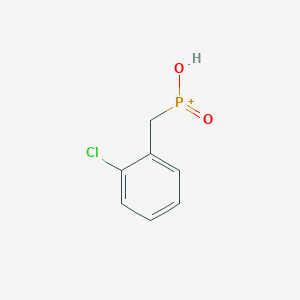 [(2-Chlorophenyl)methyl](hydroxy)oxophosphanium