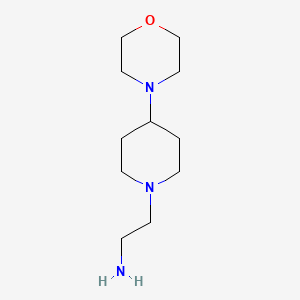 molecular formula C11H23N3O B1456409 2-(4-Morpholinopiperidin-1-yl)ethan-1-amine CAS No. 1067659-27-1