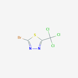 2-Bromo-5-(trichloromethyl)-1,3,4-thiadiazole