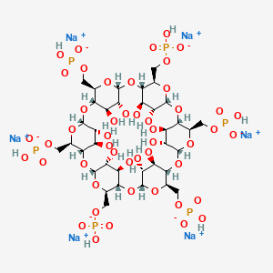 molecular formula C36H60Na6O48P6 B1456427 α-环糊精磷酸钠盐 CAS No. 199684-60-1