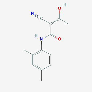 2-Cyano-N-(2,4-dimethylphenyl)-3-hydroxybut-2-enamide