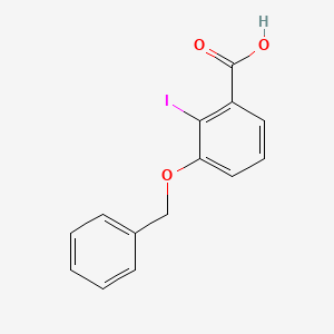 3-(Benzyloxy)-2-iodobenzoic acid