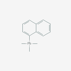 Trimethyl(naphthalen-1-yl)plumbane