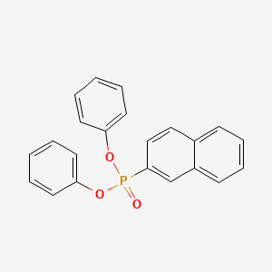 Diphenyl naphthalen-2-ylphosphonate