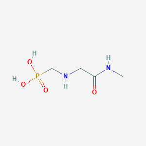 N-Methyl-N~2~-(phosphonomethyl)glycinamide