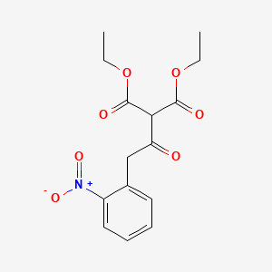 Diethyl [(2-nitrophenyl)acetyl]propanedioate