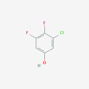 molecular formula C6H3ClF2O B1456452 3-氯-4,5-二氟苯酚 CAS No. 1261472-63-2