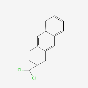 1H-Cycloprop[b]anthracene, 1,1-dichloro-1a,2,9,9a-tetrahydro-