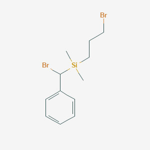 [Bromo(phenyl)methyl](3-bromopropyl)dimethylsilane