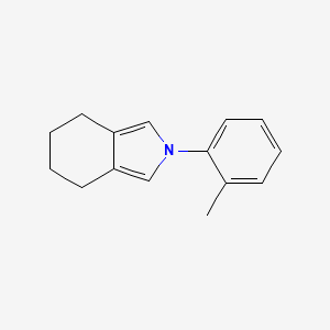 2H-Isoindole, 4,5,6,7-tetrahydro-2-(2-methylphenyl)-