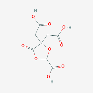 4,4-Bis(carboxymethyl)-5-oxo-1,3-dioxolane-2-carboxylic acid