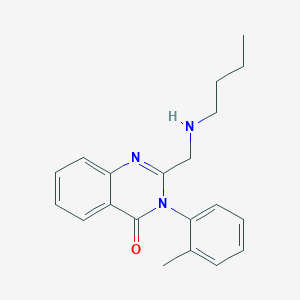 2-[(Butylamino)methyl]-3-(2-methylphenyl)quinazolin-4(3H)-one