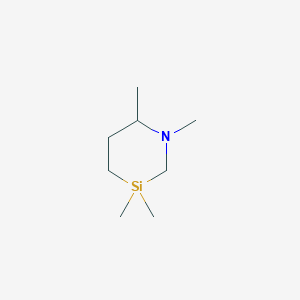 1,3,3,6-Tetramethyl-1,3-azasilinane