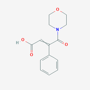 4-(Morpholin-4-yl)-4-oxo-3-phenylbut-2-enoic acid