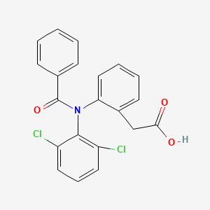 {2-[Benzoyl(2,6-dichlorophenyl)amino]phenyl}acetic acid