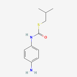 S-(2-Methylpropyl) (4-aminophenyl)carbamothioate