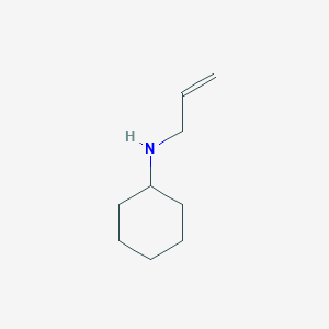 molecular formula C9H17N B145648 Allylcyclohexylamine CAS No. 6628-00-8