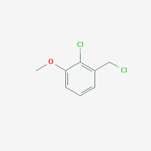 molecular formula C8H8Cl2O B1456480 2-氯-1-(氯甲基)-3-甲氧基苯 CAS No. 52516-44-6
