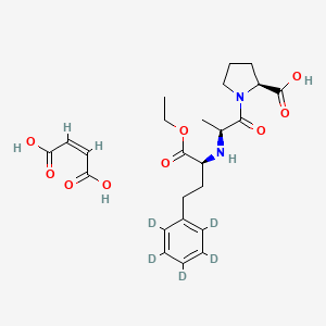 B1456493 Enalapril (D5 maleate) CAS No. 349554-02-5