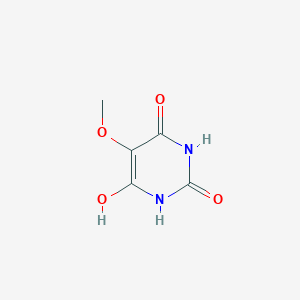 molecular formula C5H6N2O4 B1456509 5-甲氧基嘧啶-2,4,6-三醇 CAS No. 60703-43-7