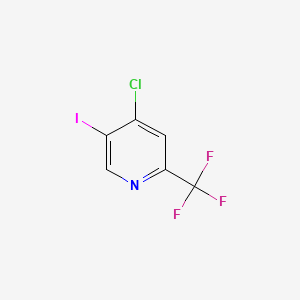 B1456525 4-Chloro-5-iodo-2-(trifluoromethyl)pyridine CAS No. 1027818-88-7