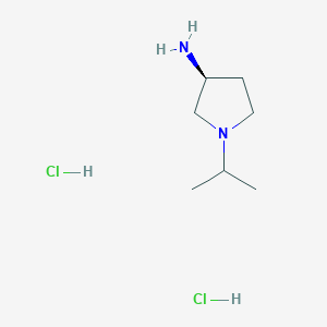 B1456528 (3S)-1-(propan-2-yl)pyrrolidin-3-amine dihydrochloride CAS No. 914498-27-4