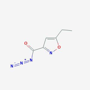 5-Ethylisoxazole-3-carbonyl azide