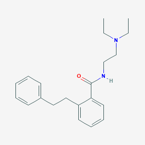 N-[2-(Diethylamino)ethyl]-2-(2-phenylethyl)benzamide