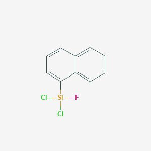 Dichloro(fluoro)(naphthalen-1-yl)silane