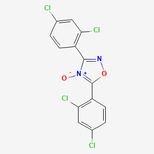 3,5-Bis(2,4-dichlorophenyl)-4-oxo-1,2,4lambda~5~-oxadiazole