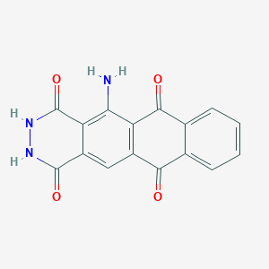 5-Amino-2,3-dihydronaphtho[3,2-g]phthalazine-1,4,6,11-tetrone