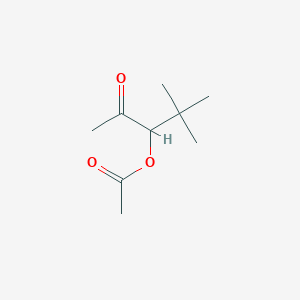 2,2-Dimethyl-4-oxopentan-3-yl acetate