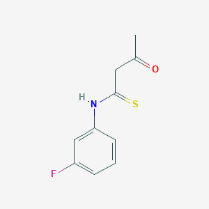 N-(3-Fluorophenyl)-3-oxobutanethioamide