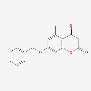 7-(Benzyloxy)-5-methyl-2H-1-benzopyran-2,4(3H)-dione