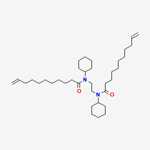 N,N'-(Ethane-1,2-diyl)bis(N-cyclohexylundec-10-enamide)