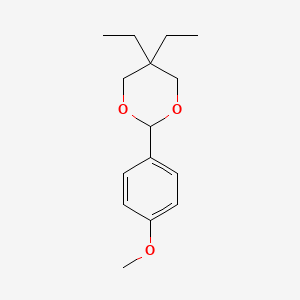 5,5-Diethyl-2-(4-methoxyphenyl)-1,3-dioxane