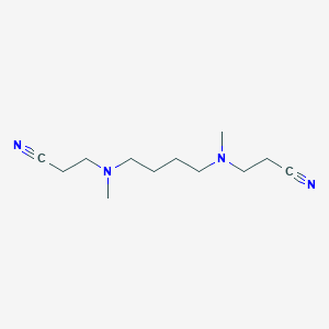 Propanenitrile, 3,3'-[1,4-butanediylbis(methylimino)]bis-