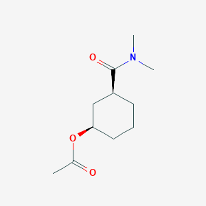 (1R,3S)-3-(Dimethylcarbamoyl)cyclohexyl acetate