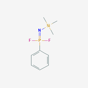 P-Phenyl-N-(trimethylsilyl)phosphonimidic difluoride