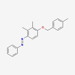 Diazene, [2,3-dimethyl-4-[(4-methylphenyl)methoxy]phenyl]phenyl-